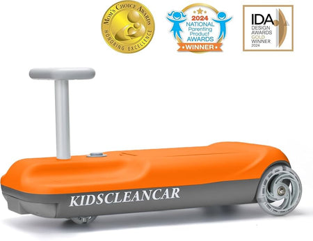 KidsCleanCar™ – Aufsitz-Reinigungsfahrzeug für Kinder | Spielen und Boden gleichzeitig reinigen
